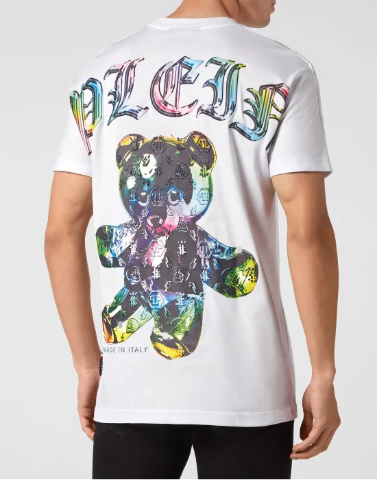 T-shirt Round Neck SS Teddy Glass