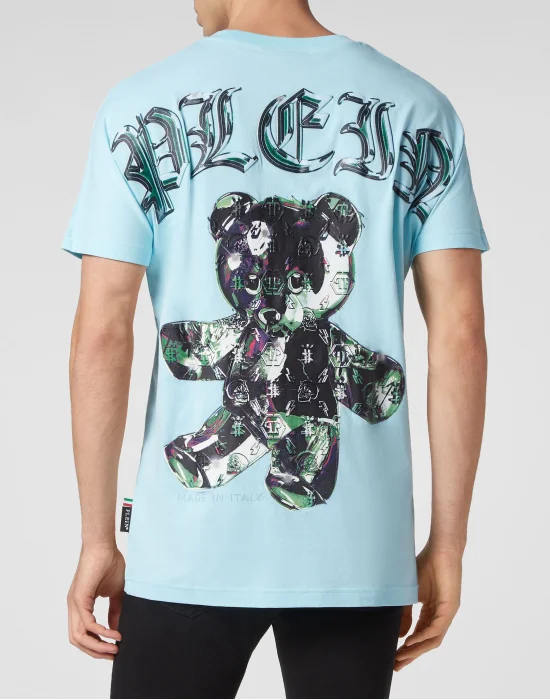 T-shirt Round Neck SS Teddy Glass