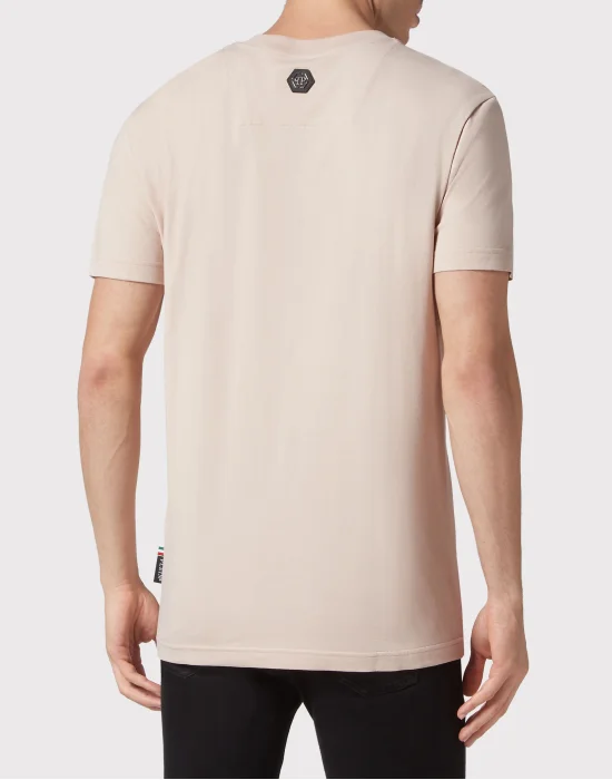 T-shirt Round Neck SS Teddy Glass