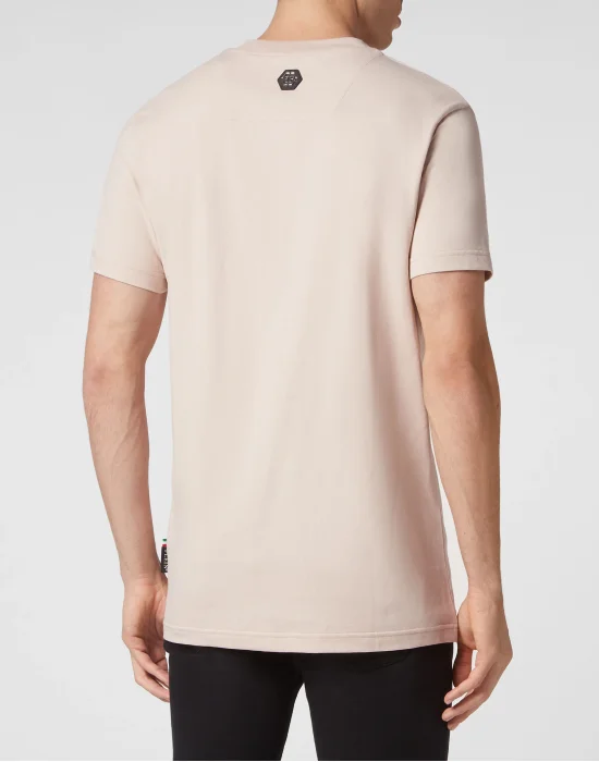 T-shirt Round Neck SS Glass Skull