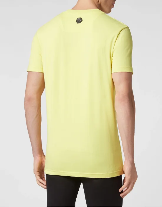 T-shirt Round Neck SS Glass Skull