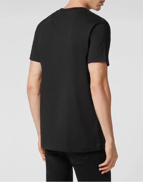 T-shirt Round Neck SS Skull on fire