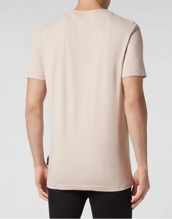 T-shirt Round Neck SS Skull on fire