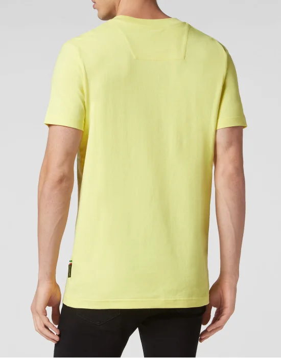 T-shirt Round Neck SS Skull on fire