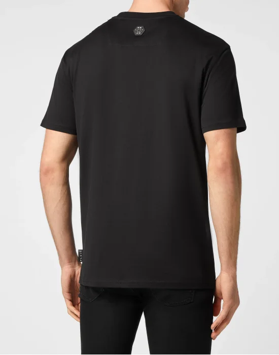 T-shirt Round Neck SS Glass Skull