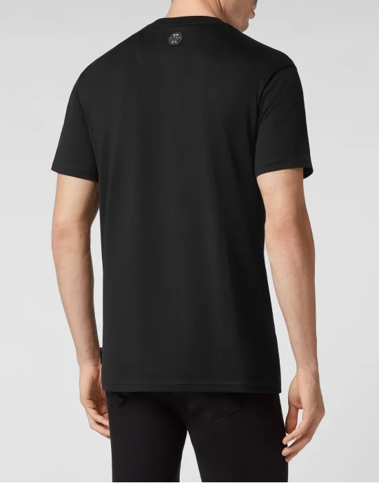 T-shirt Round Neck SS Glass Skull