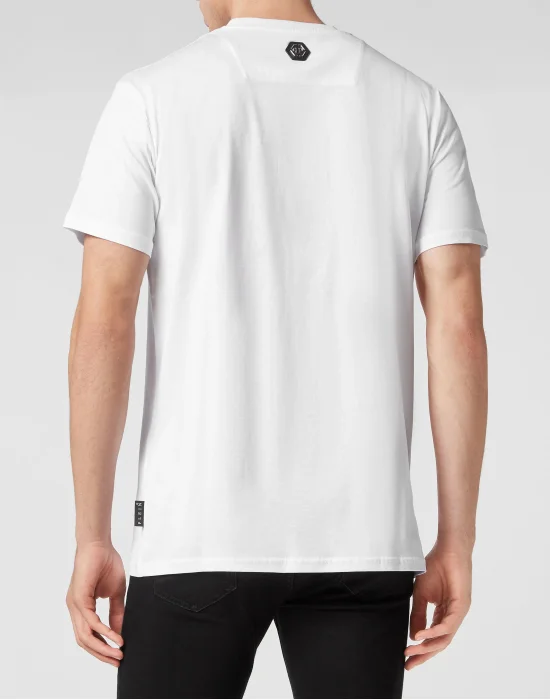 T-shirt Round Neck SS Skull and Plein