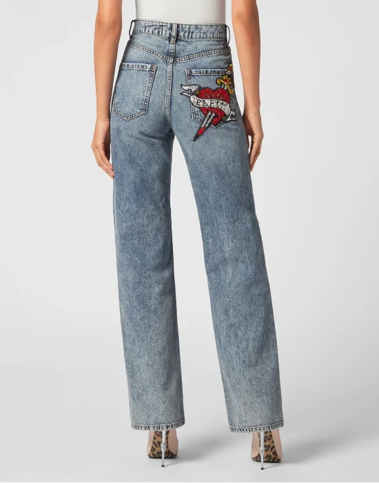 Denim Trousers Palace Fit Love
