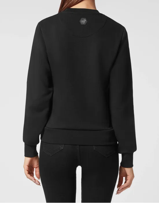 Sweatshirt LS Skull and Plein