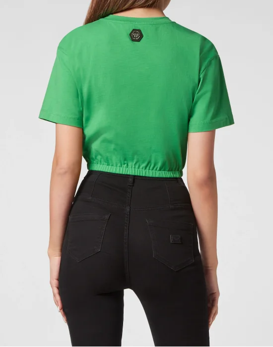 Cropped T-shirt Iconic Plein