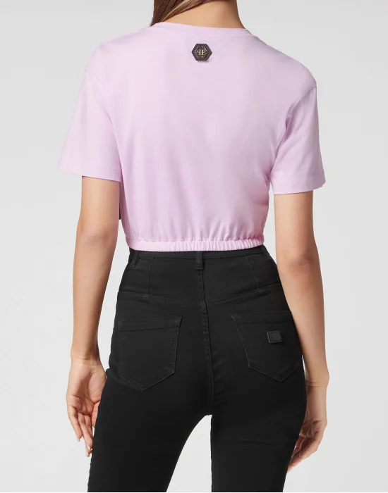 Cropped T-shirt Iconic Plein