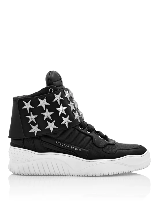 Thunder Hi-Top Sneakers Stars