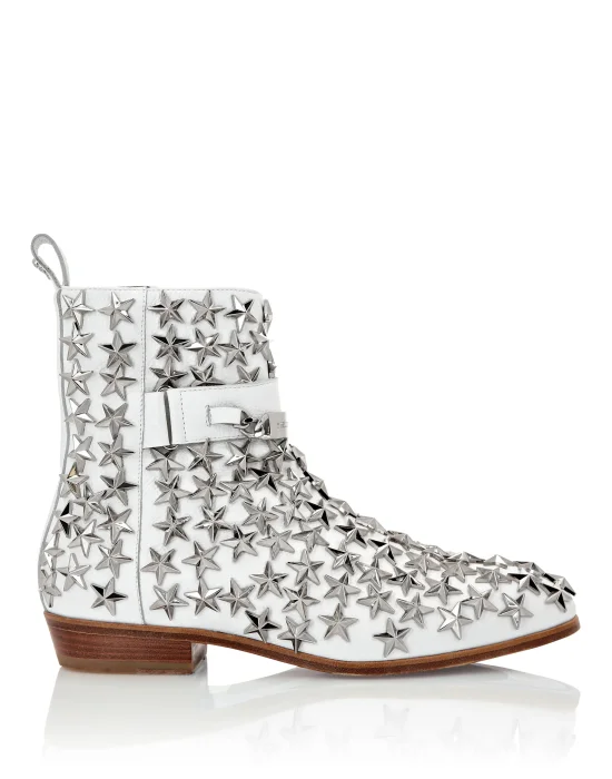 Boots Mid Flat Stars