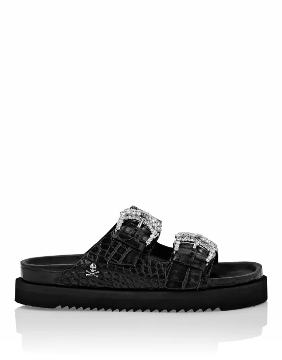 Buckle Slides Crystal