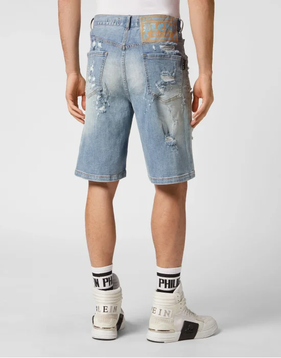 Denim Shorts Formentera Fit Skull&Bones