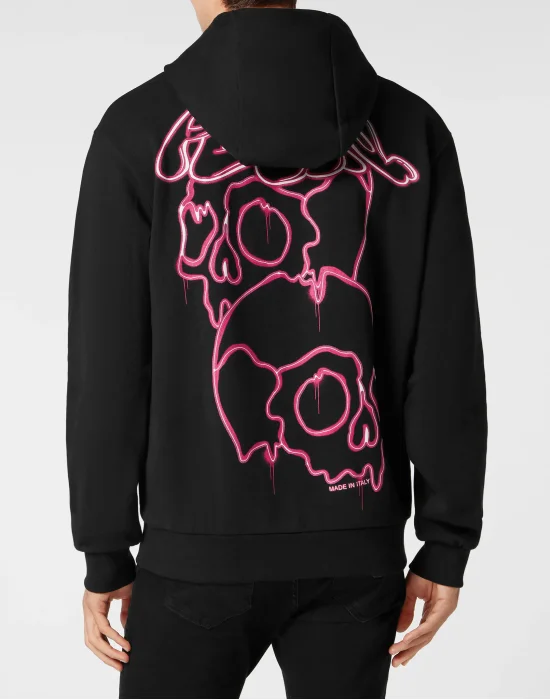 Hoodie sweatshirt Dripping Skull