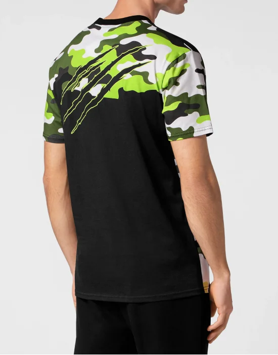 T-shirt Round Neck Camouflage