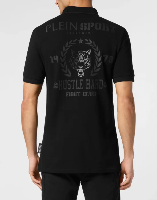 Polo Shirt Slim Fit SS Carbon Tiger