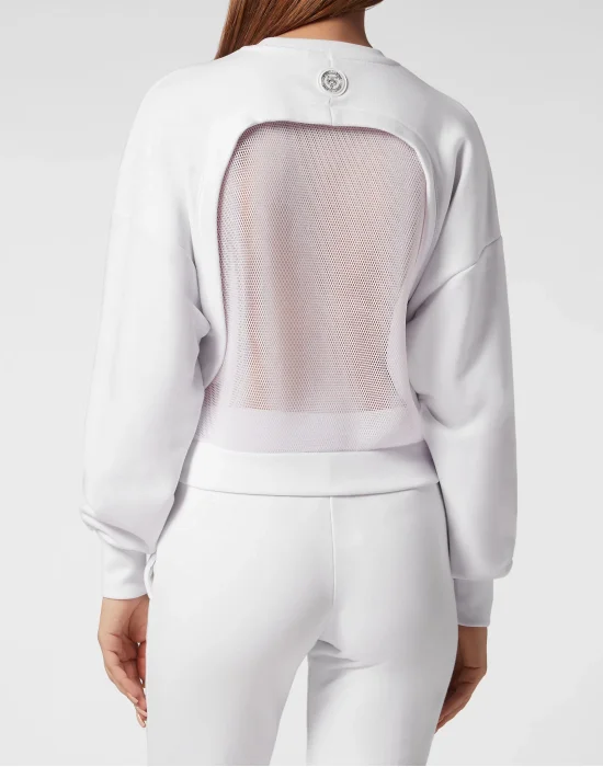 Cropped Hoodie Sweatjacket Tiger