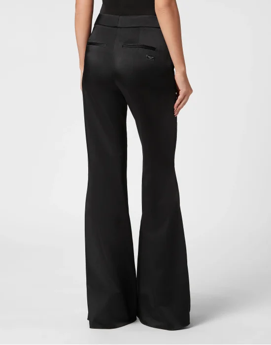 Satin Flaire Trousers