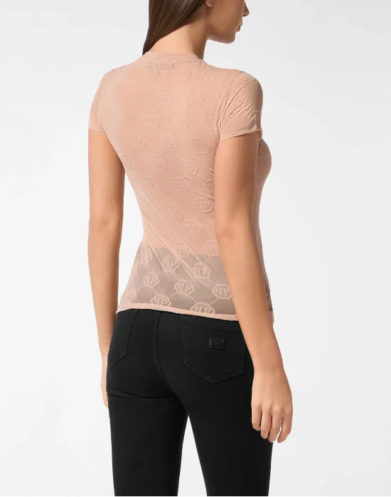Tulle T-Shirt Sexy Pure SS Monogram