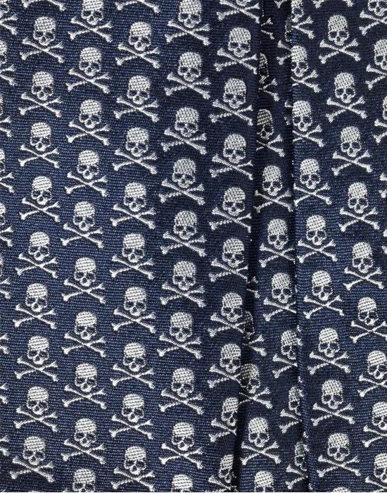Thick Tie "mini skull"
