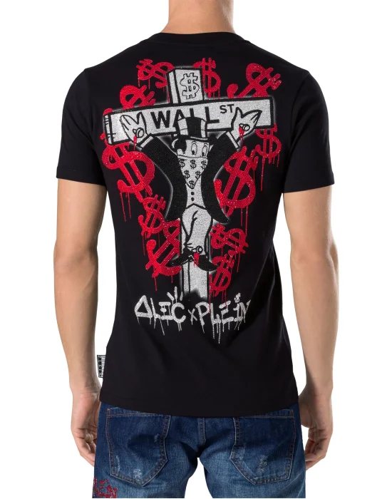 T-shirt V-Neck SS "Bis Monopoli"
