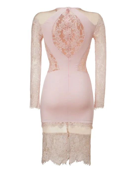 Short Dress "Laced Lack"