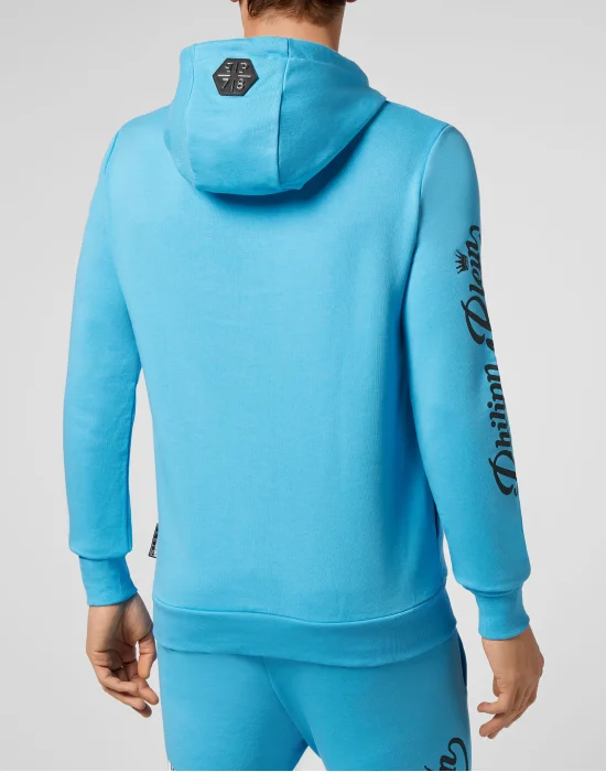 Hoodie sweatshirt Allover skull