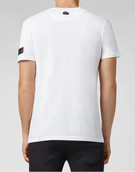 T-shirt Platinum Cut Round Neck Rock PP