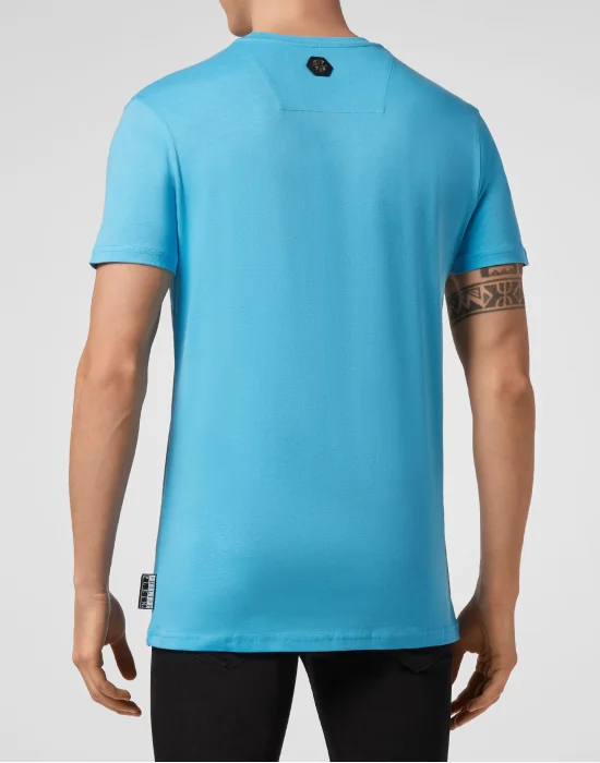 T-shirt Round Neck SS Allover skull
