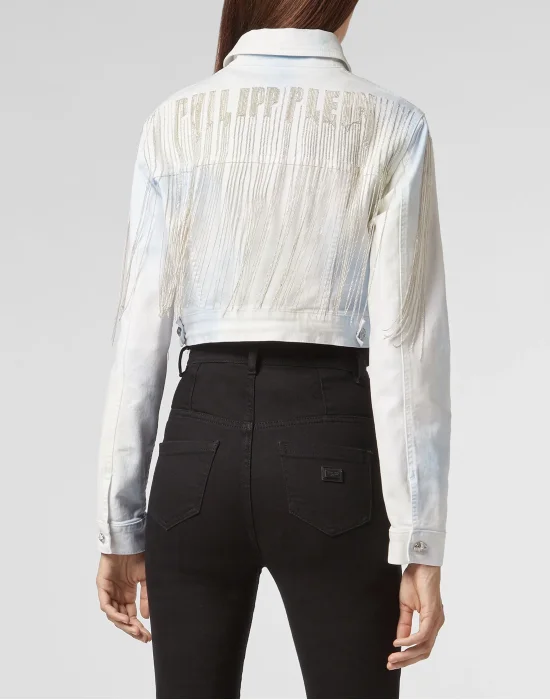 Denim Jacket Fringe
