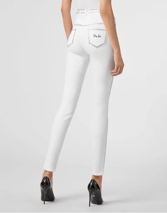 Super High Waist Jegging Crystal