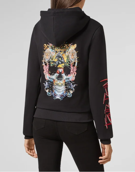 Hoodie Sweatjacket Skull