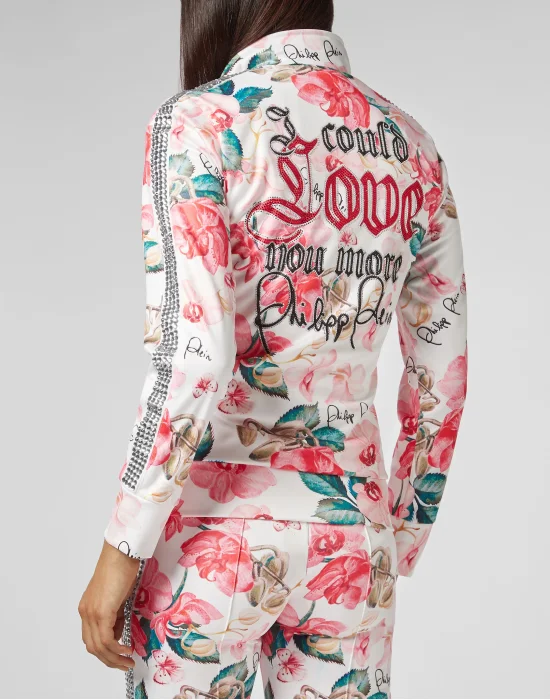 Jogging Jacket Flowers