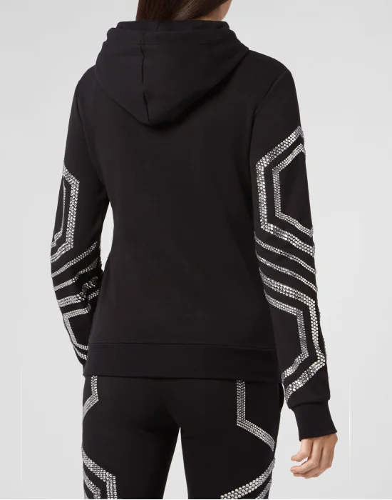 Hoodie sweatshirt Geometric