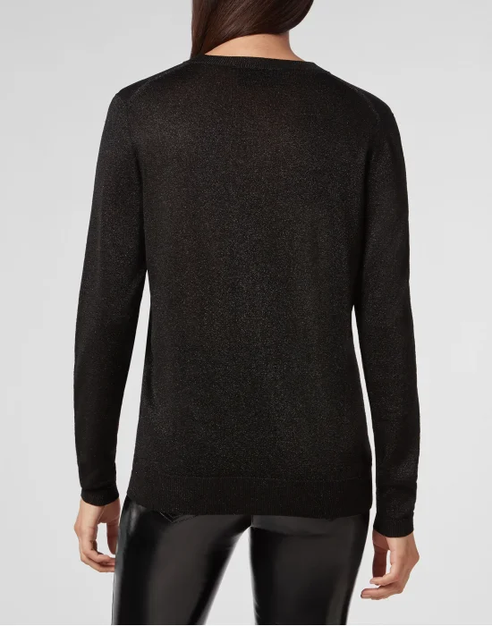 Pullover Polo-Neck LS Skull