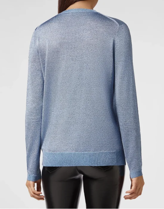 Pullover Polo-Neck LS Skull