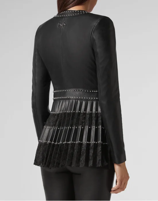 Leather Jacket Lace