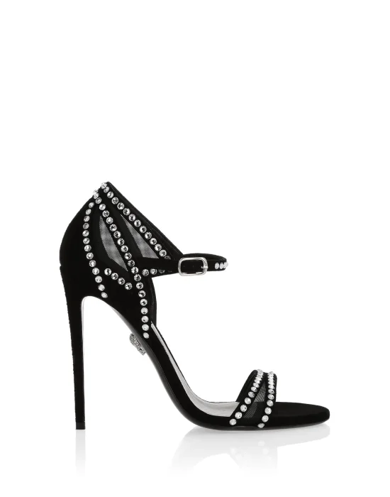 Sandals High Heels Crystal