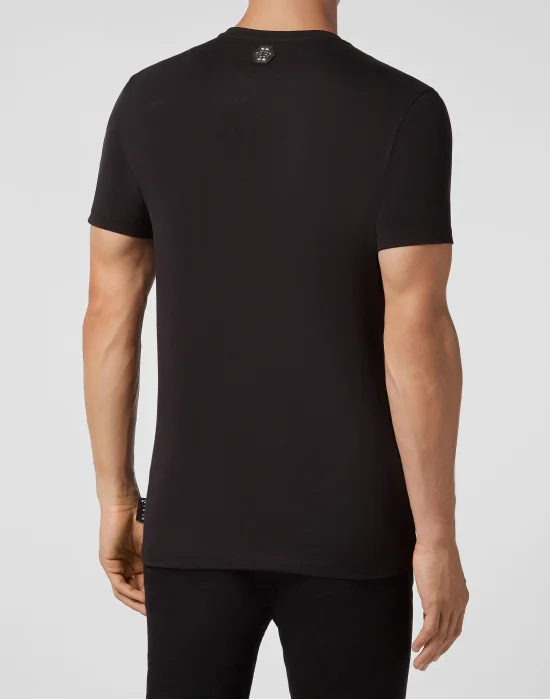 T-shirt Round Neck SS Skull and Plein