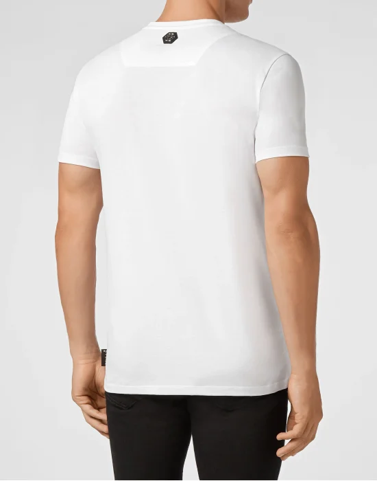 T-shirt Round Neck SS Skull and Plein