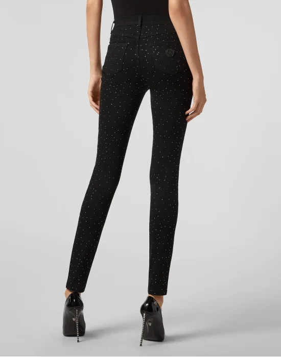 High Waist Jegging Crystal