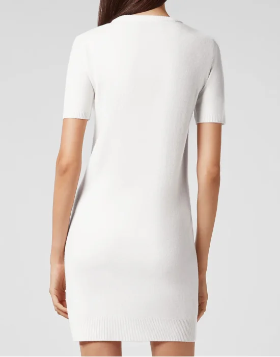 Knit  Dress Skull crystal