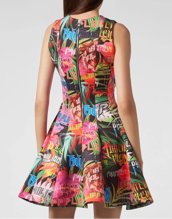Short Dress Jungle Rock