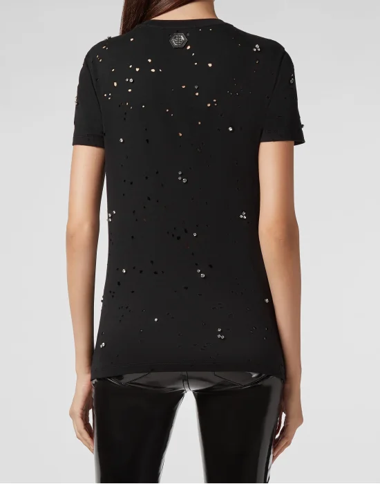 T-shirt Round Neck SS Space Plein