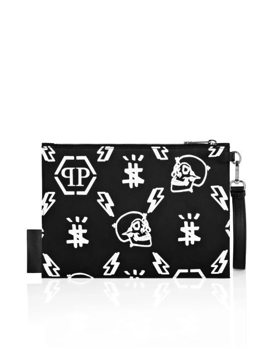 Nylon Minaudiere Iconic Plein