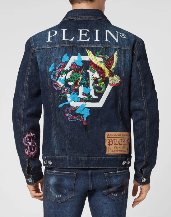 Denim Jacket Tattoo Patches