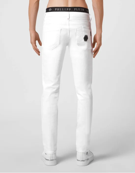 Denim Trousers Straight Cut