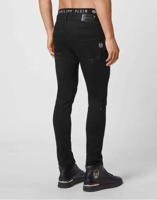 Denim Trousers Straight Cut